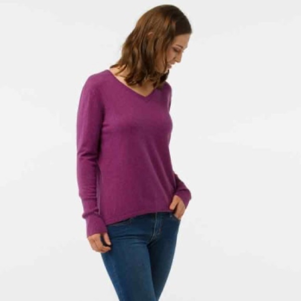 Smartwool Shadow Pine V-Neck Sweater - NWT